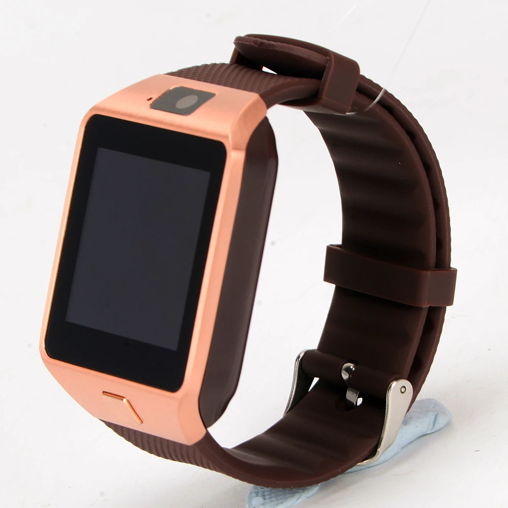 DZ09 Fitness Activity Tracker Smart Watch Camera Answer Call Function TFT Display Square SIM TF Card Slot for Sports Smartwatch