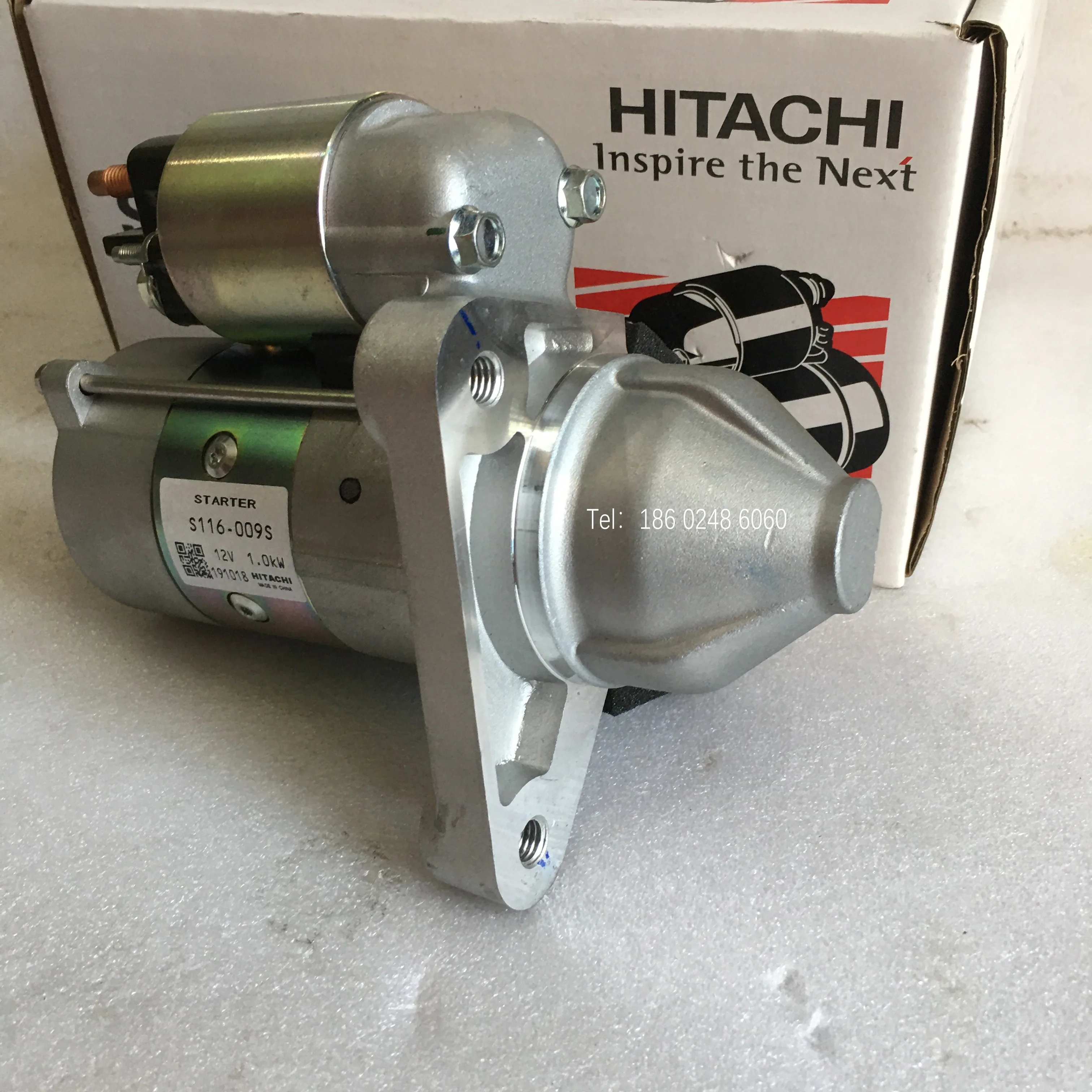 HITACHI S116-009 Starter for INFINITI Q50 QX50 - 12V Original