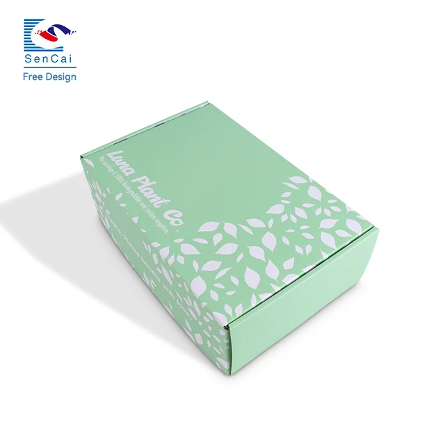 Popular Eco friendly corrugated shipping box customized pink cosmetics clothing packaging paper mailer boxes for small business details