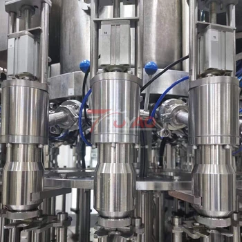 Fully automatic rotary load cell weighing type sunflower oil filling machine edible cooking oil filling machine manufacturer