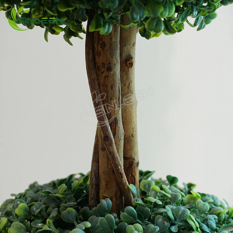 Home Decoration Realistic Simulated Large Faux Pot Indoor Plastic Tall Uv Resistant Artificial Plant Bonsai Floor Outdoor Tree