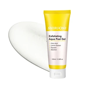 Private Label Moisturizing Brightening Softening Dead Skin Citric Acid Exfoliating Crush Body Gel Exfoliating Aqua Peel Gel