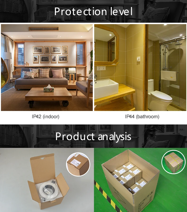 TUYA recessed dimmable RGBW LED downlight for Hotel, Home, restaurant