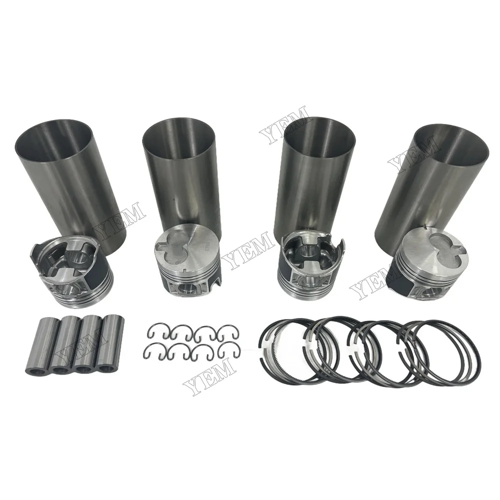 For Isuzu 4LE2-DI Cylinder Liner Kit Engine Part Rebuild Parts