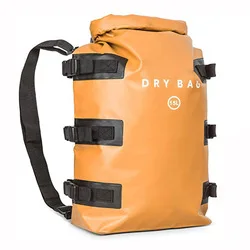 Buffalo Gear outdoor adventure marine waterproof roll top floating backpack keep gear camping rafting sports sack dry bag