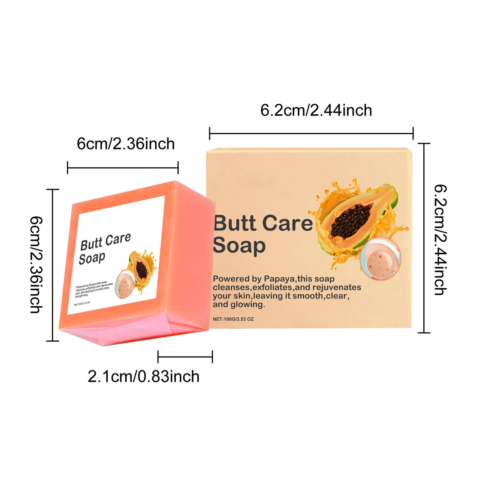 Wholesale China Factory Butt Soap Butt Smoothing Nourishing Firming Organic Lifting Hip up Butt Firming Soap for Women