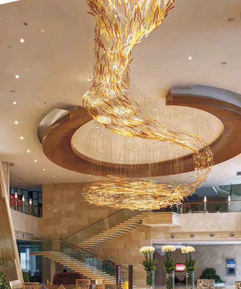 Modern Luxury Large American Design Chandelier For Hotel Lobby Villa ...