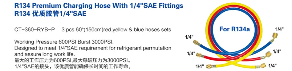 WK-7P Portable Refrigeration Tool Box Vacuum Pump Charging Hose Flaring Tool Pipe Cutter and Manifold Pressure Gauge