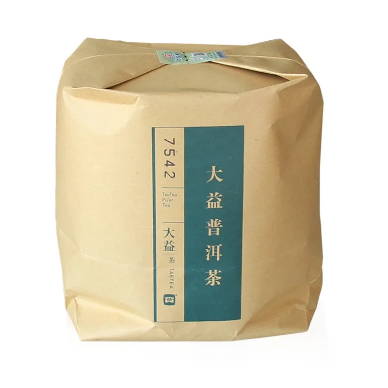 Famous Chinese Puer Tea Brand Da Yi Shen Puerh Tea Cake 7542 Dayi Cha Bing 357 Gram 2014 Year