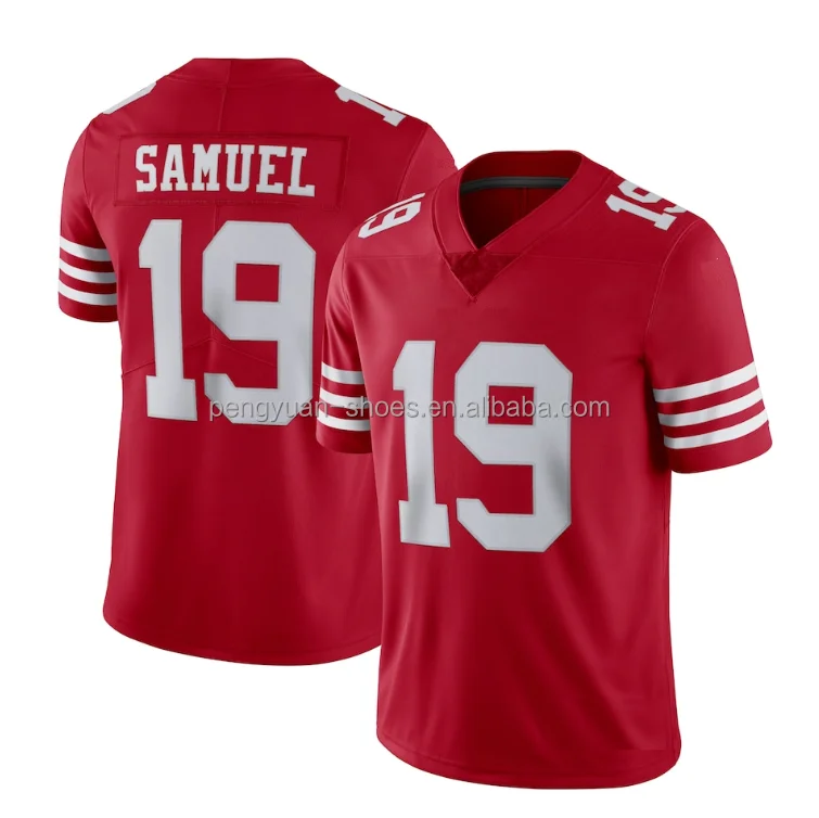 Cheap Dropshipping Deebo Samuel 19 San Fransico Signed Autograph Custom  Black Jersey American Football Uniforms - China Football Jersey and Sports  Wear price