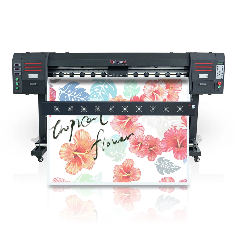 Wide Format Outdoor And Indoor Banner Inpresora Eco Solvente Machine1.6 M  1.8m 3.2m Eco Solvent Printer With 5 Print Heads - Buy Eco Solvent Printer,1.8m  3.2m Eco Solvent Printer,Outdoor And Indoor Banner