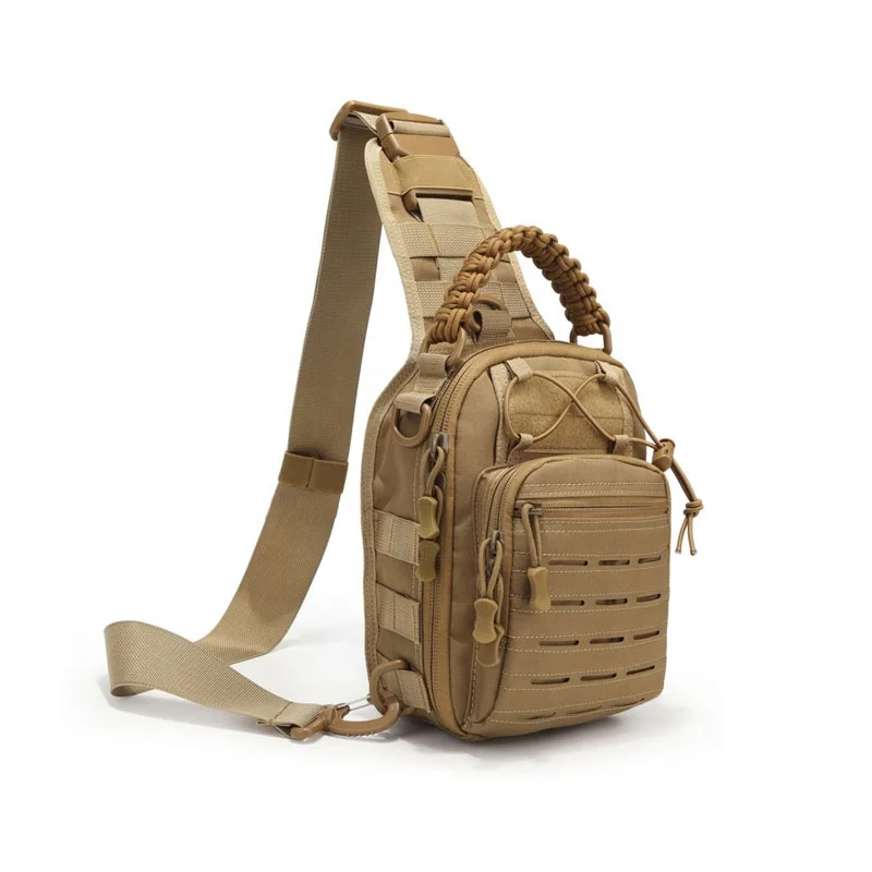 Yakeda1000D laser cut outdoor gear shoulder bag camping hiking tactical