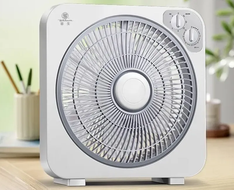 High Quality Single-Phase Asynchronous Copper AC Power 220/110V Electric 8/10/12Inch Box Fan Motor