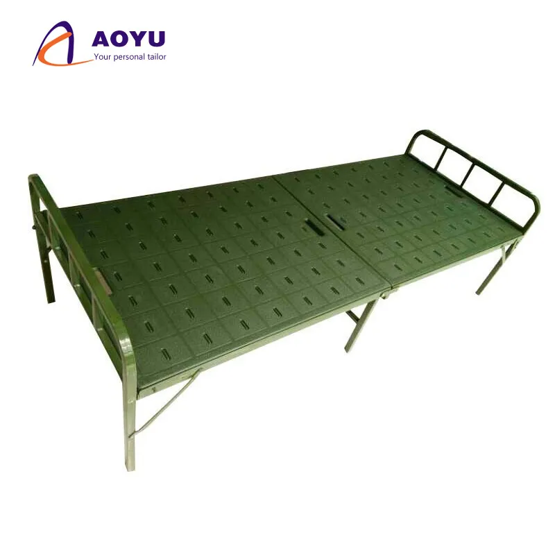 folding pipe bed