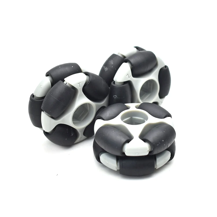 Factory Price Stable Omni-Directional Drive Wheel ZOTY2LR-50 Aluminium Amr Robot Direcitonal Omni Wheel for Transport Robot