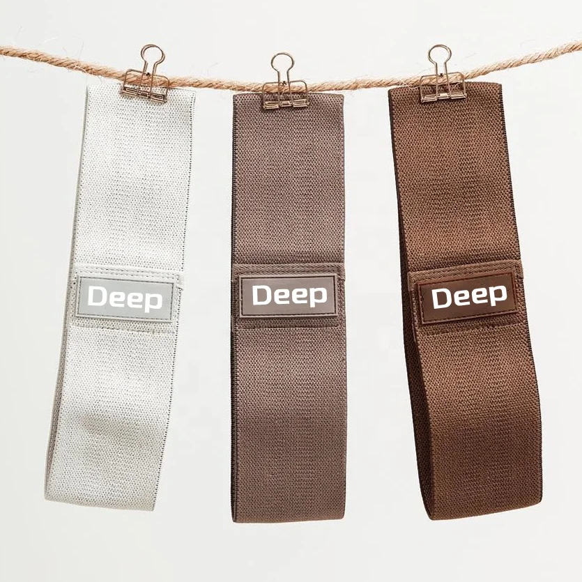 Custom logo Booty Exercise Elastic Bands High Quality Material Hip Circle Bands Resistance