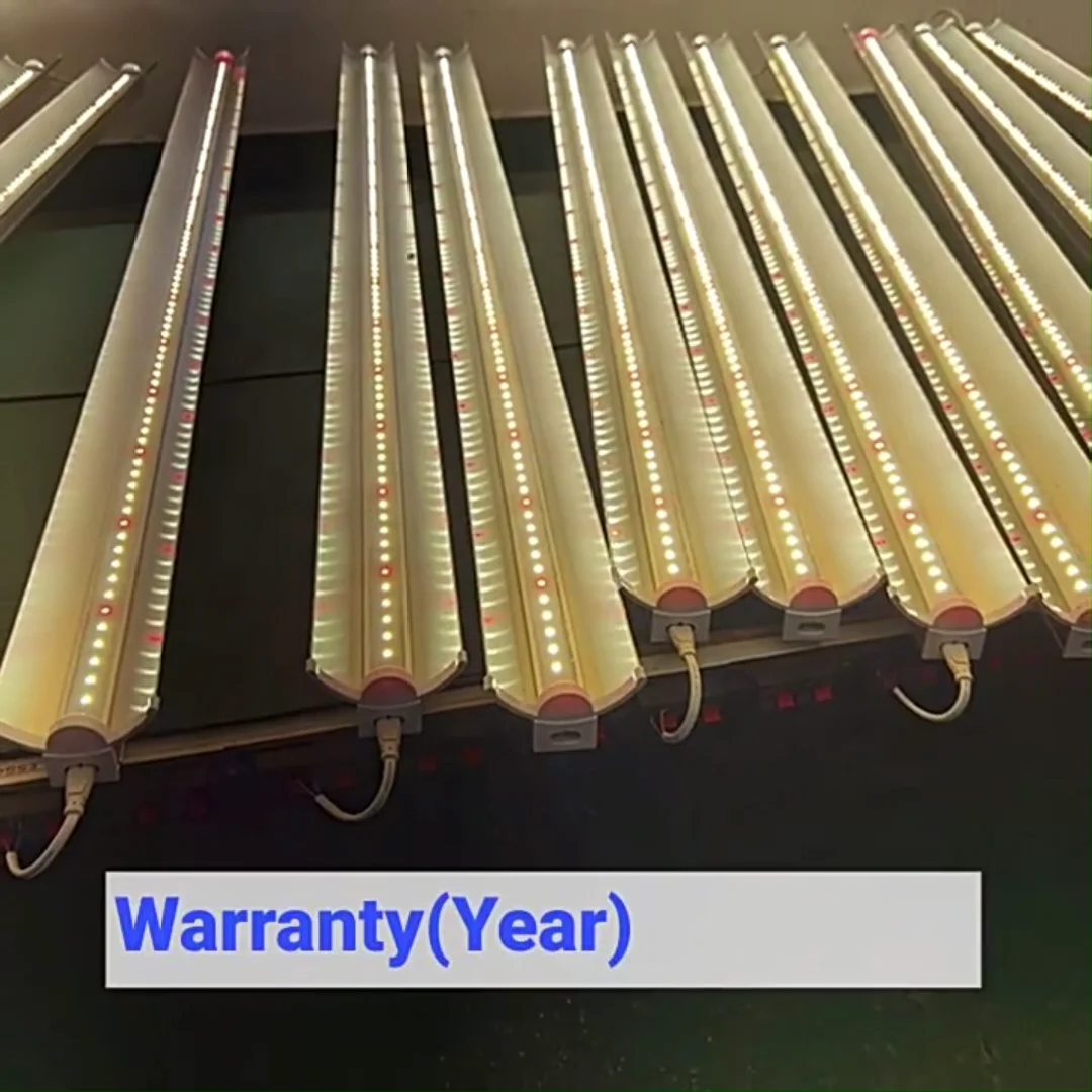 High Efficacy T5 T8 Led Integrated Light Aluminum Reflector Led Grow