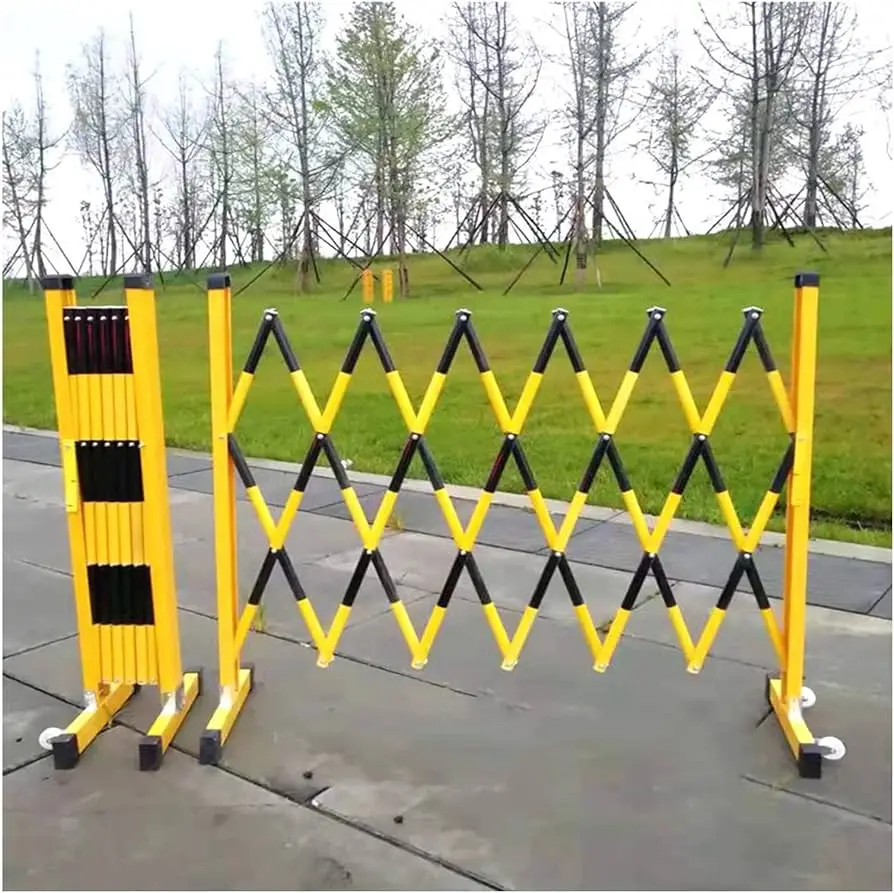 Sheet Type Folding Traffic Expansion Barriers Telescopic Road Block 