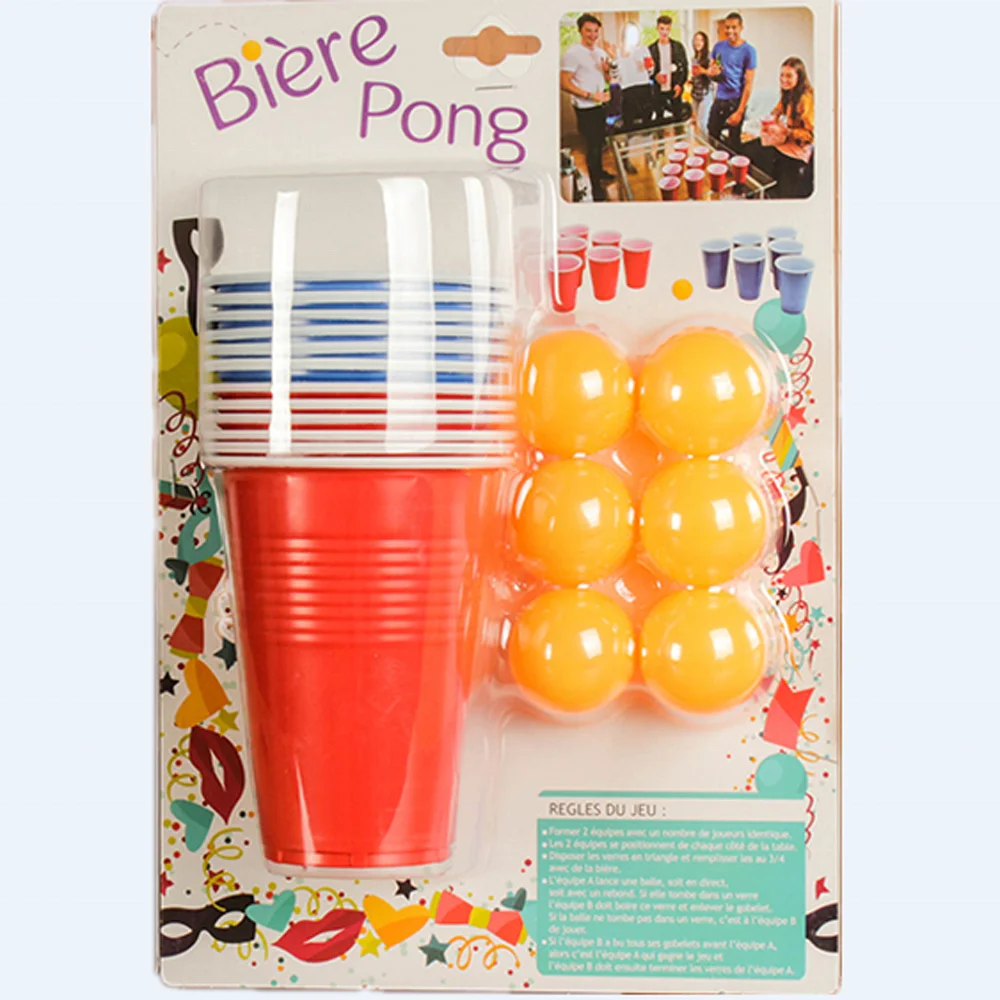 Лидер продаж, набор игр для пива и понга с пластиковой чашкой