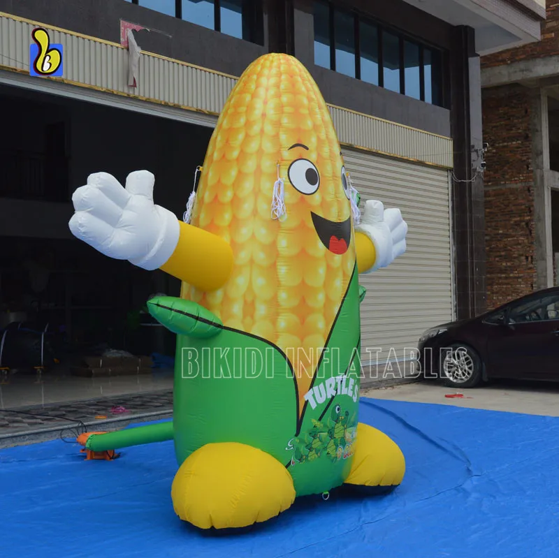 Large Advertising Inflatable Corn Cartoon Character for Sale