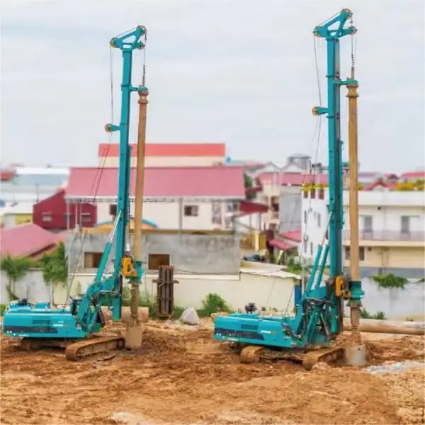 High Quality Used Rotary Drilling Rigs and Tracked Spiral Drilling Rigs in China Low Working Hours