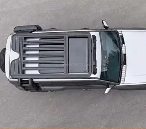 For Equation Leopard Titanium 7 Roof Luggage Rack Frame Extension Platform Folding Ladder Small Backpack Modification Parts