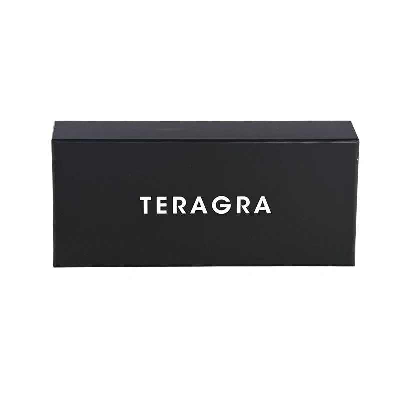 Recyclable Custom Printing Logo Rigid Cardboard Premium Gift Box Lid and Base Box With Foam Insert