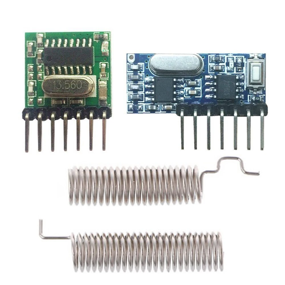 1/5x 315/433 MHz RF transmisor receptor receiver módulo Arduino transmisor inalámbrico 