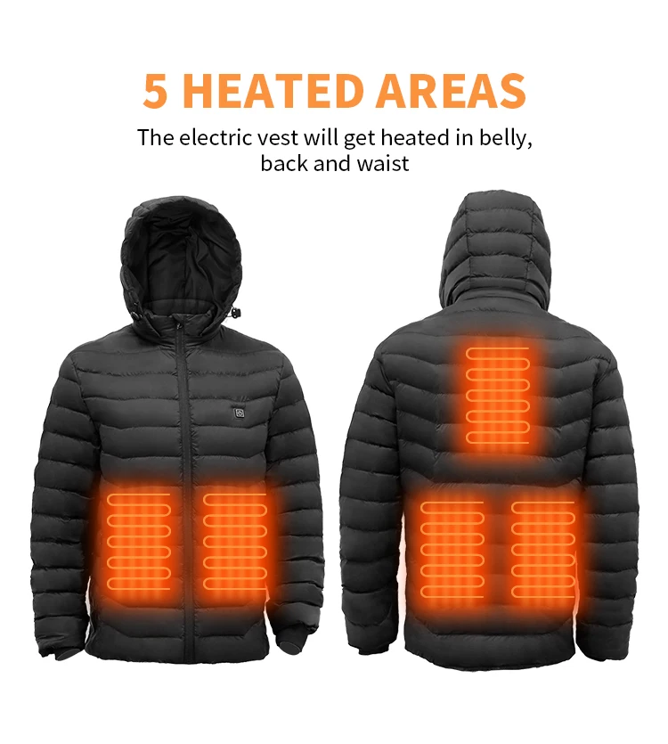 Yi Kang 11 Heating Zones Intelligence Usb Battery Heated Jacket Machine