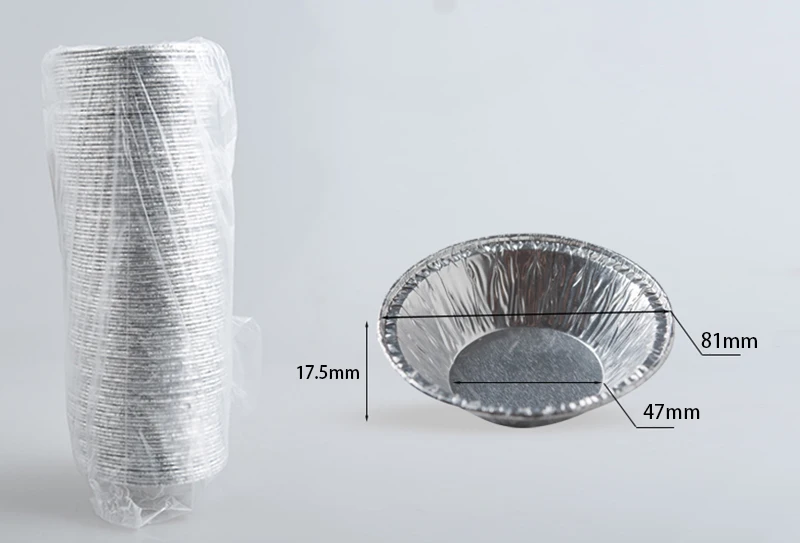 product tia yb08 compact aluminum foil container disposable breakfast container microwaveable foil tray for eggs bacon-5