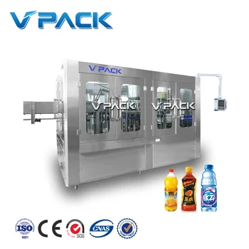 New model planta de llenado de jugo/juice Beverage filling machine production line/ maquina de llenado de jugo