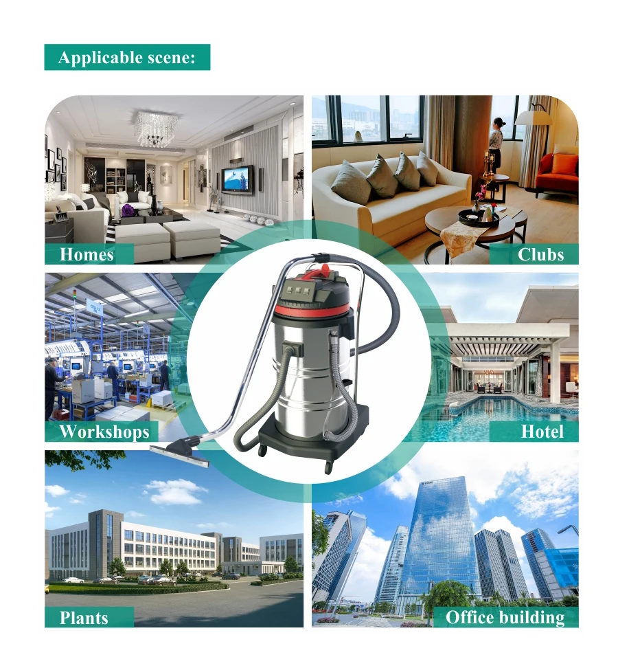 Factory Custom Industrial Steam Cleaners Wet And Dry Vacuum Cleaner