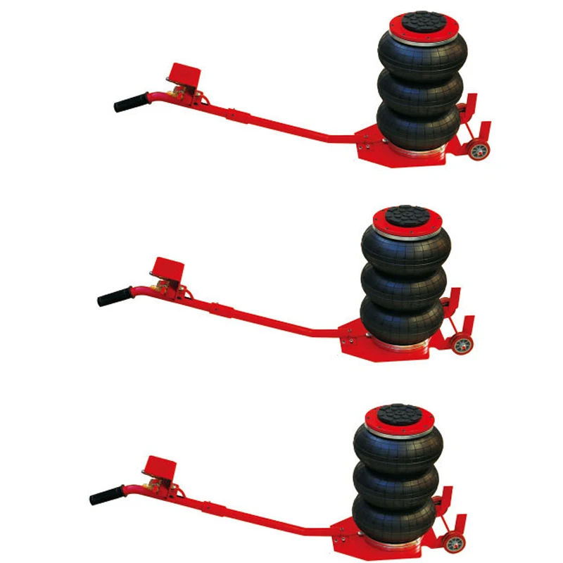 Переносной пневматический напольный подъемник JINGJI 5 тонн 3 тонны