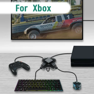 Xbox One Controller Mouse KX Keyboard Mouse Controller Converter for Xbox One & PS4
