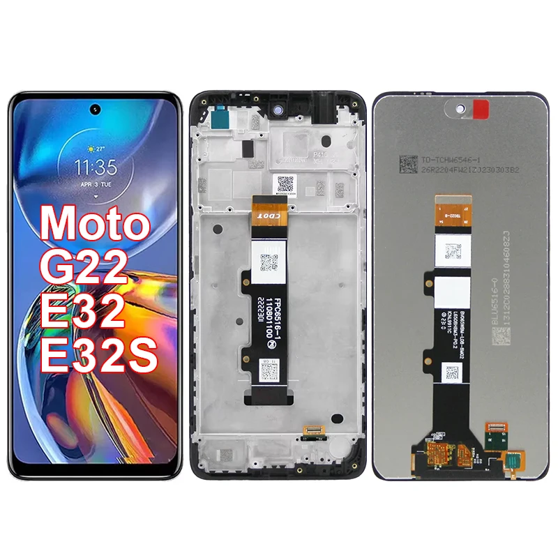 G Story Monitor Display LCD Touch Screen Per Motorola Moto G22