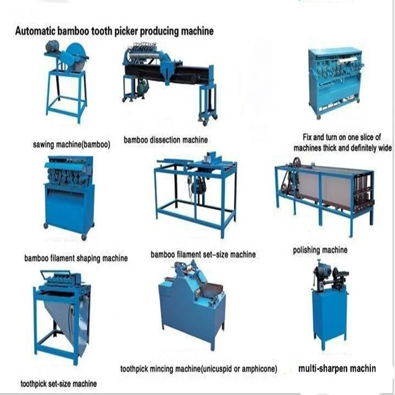 Wooden Toothpick Machine /toothpick Sharpener Machine/ Toothpick Making Machine Automatic Bamboo