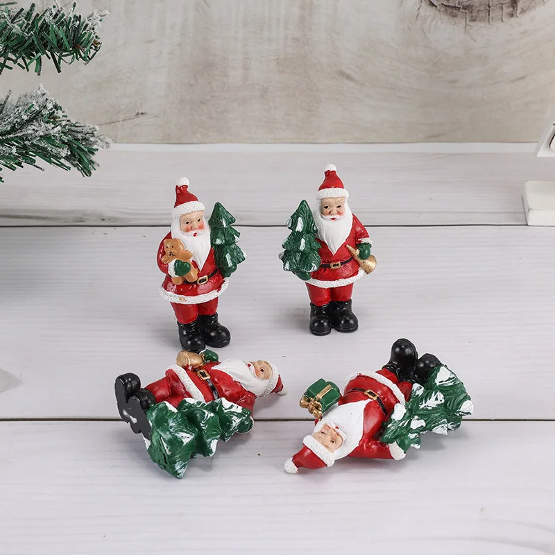 High Quality Santa Claus Decoration Holiday Creative Christmas Ornament