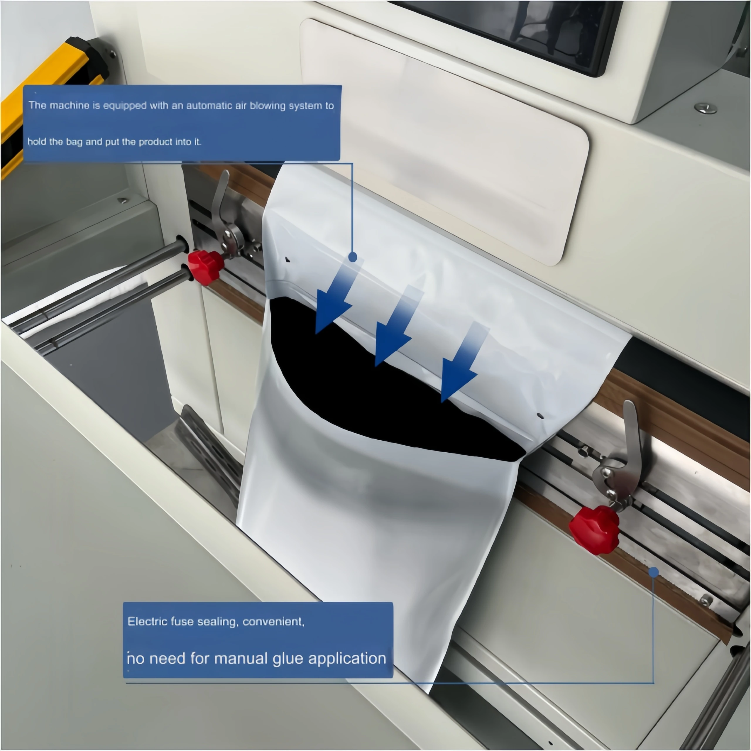 Auto Bagger With Label Printer Applicator Option Ecommerce Packaging ...