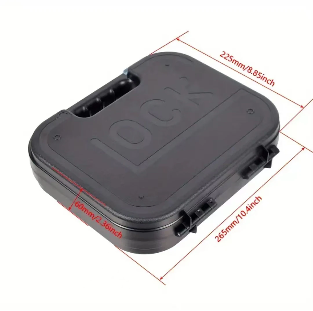 Customizable Outdoor Tactical Storage Plastic Carry Case with Sponge Foam Compartment OEM/ODM Support for Carrying Toolbox