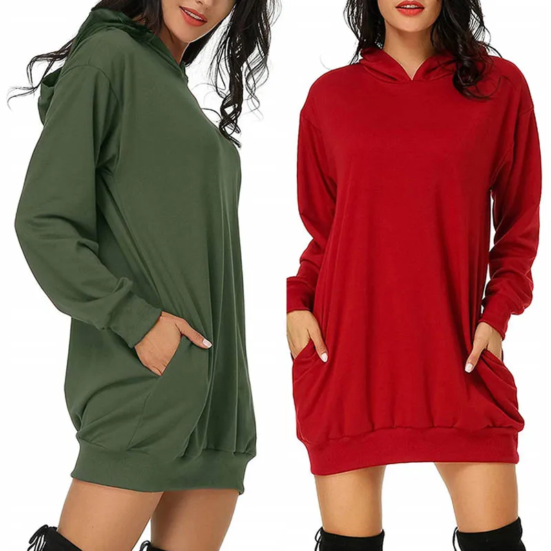 Sudadera larga con capucha para mujer, de manga larga y dibujo, ropa para  parte superior femenina, con impresión de dibujos animados y bolsillos _ -  AliExpress Mobile