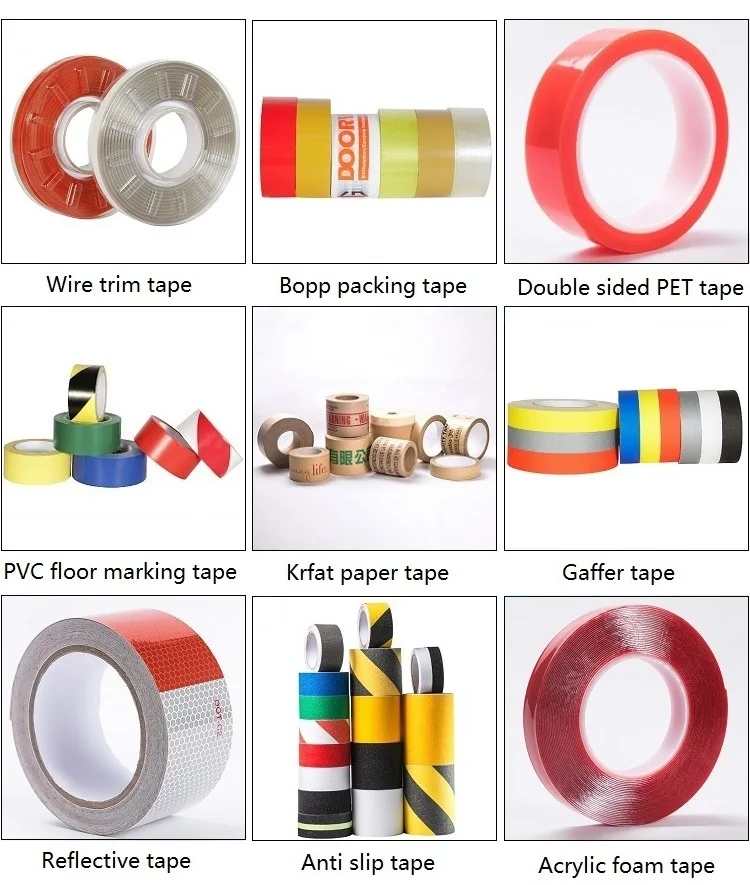 Customised Printed Book Binding Repair Pe Laminatet Binding Cloth Duct