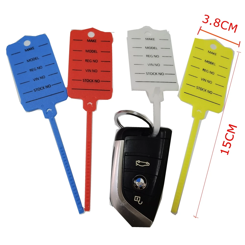 Pp Plastic Auto Car Key Tag Buy Plastic Arrow Key Tags