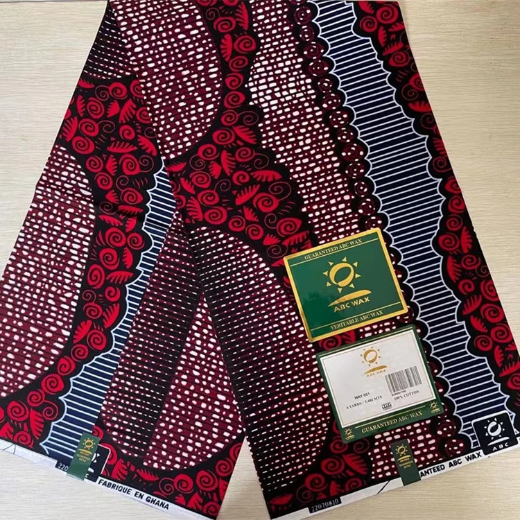 Factory Supply New Design Ankara African Wax Prints 100cotton Fabric
