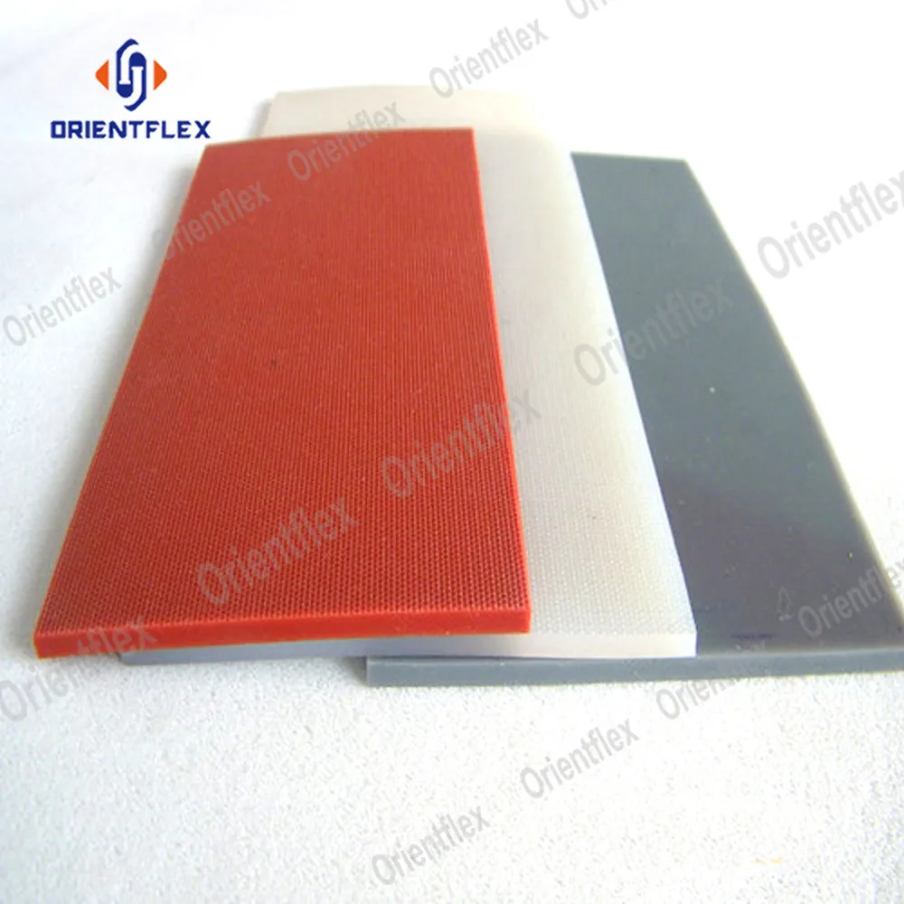 High Temperature Resistant Insulating Silicone Rubber Sheet 0.3