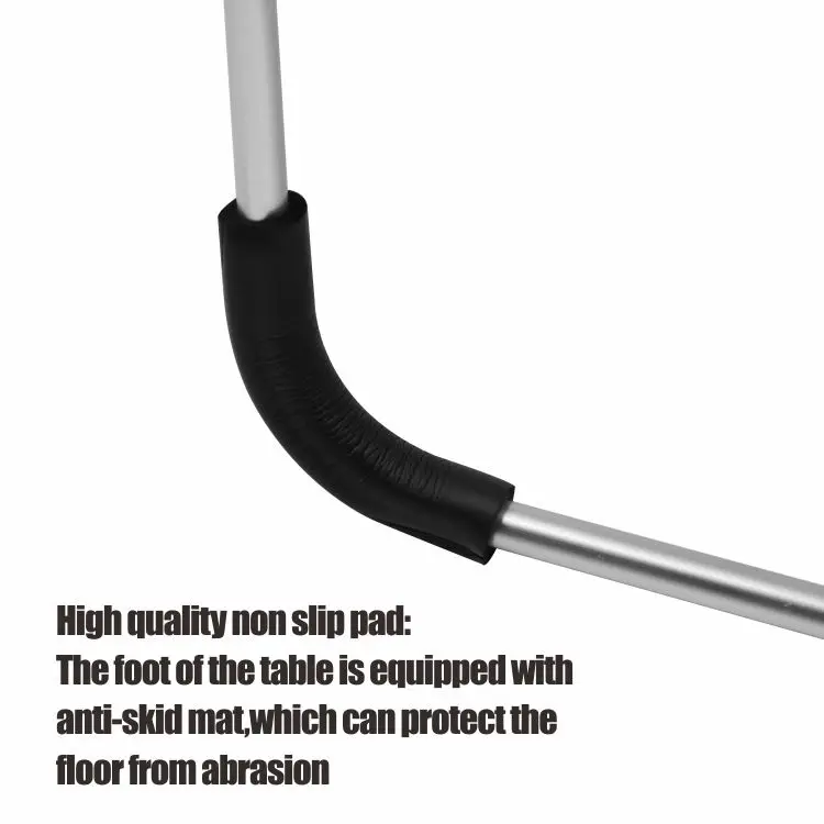HOMFUL Adjustable Stainless Steel Aluminum Alloy Fishing Stool Camping Furniture Table