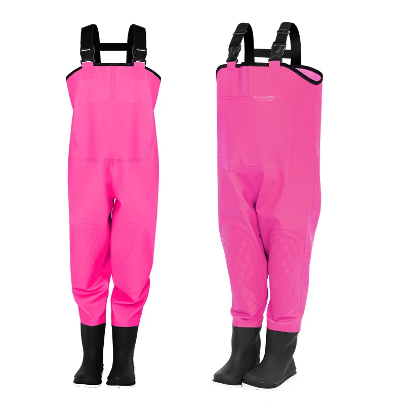 Waterproof and Breathable Pink Waders 