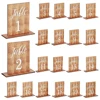 Wooden table sign ornaments