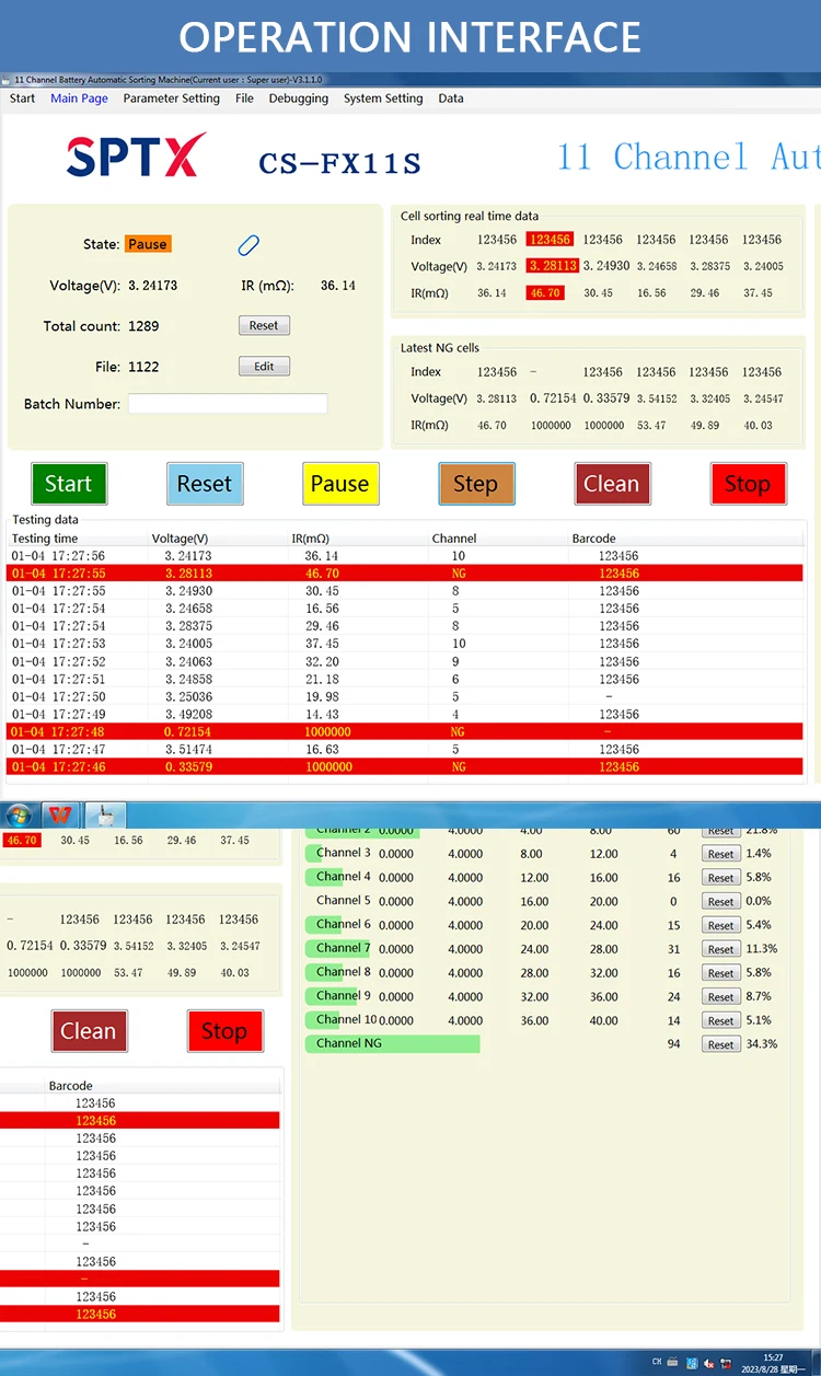 18650 Battery Sorting Grading Machine - Precision & Efficiency