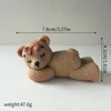 06-orso di peluche scuro-colore caffè