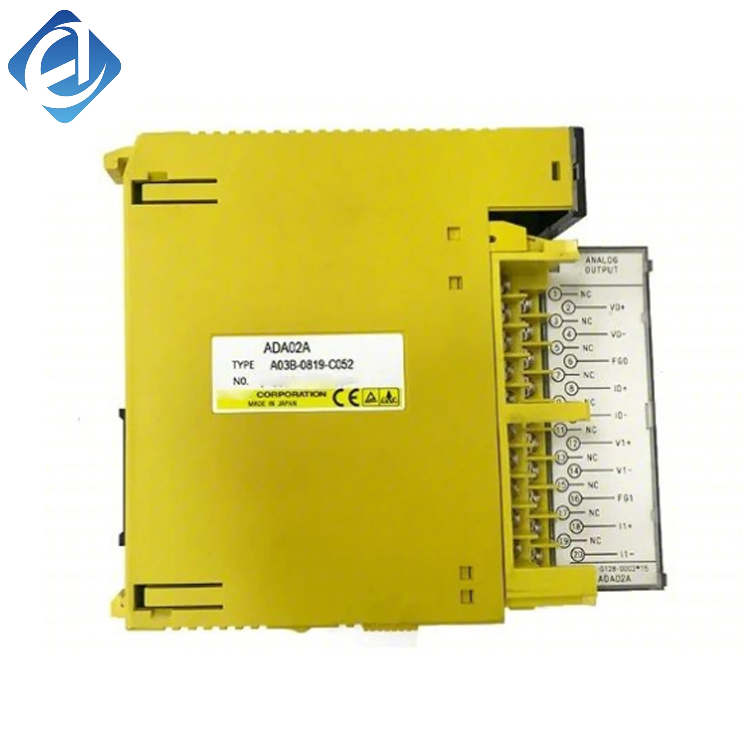Új, eredeti A03B-0819-C052 Fanuc bemeneti/kimeneti modul az A03B-0819 sorozatból stabil jelbemenettel és -kimenettel, valamint erős interferenciamentesítő képességgel. A CNC rendszert kapcsolja össze a perifériás működtető elemekkel és érzékelőkkel; széles körben alkalmazzák CNC megmunkáló gépeken